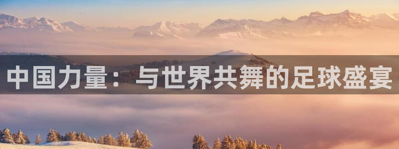 足球比分直播世界杯：中国力量：与世界共舞的足球盛宴